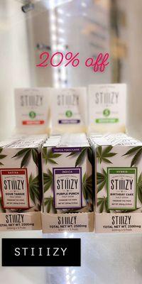 STIIIZY SATURDAY 
20% off