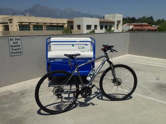 The Claremontian Cab Bicycle Rickshaw and Delivery Service.