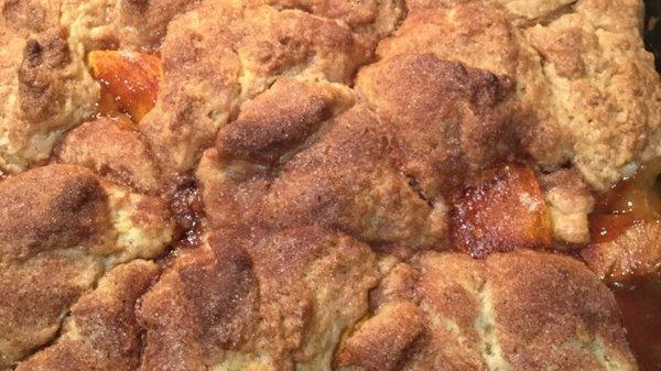 Peach, Apple or Blackberry Cobblers