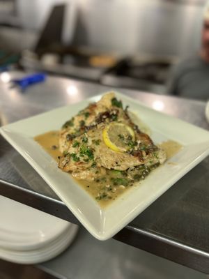 Lemon Caper Chicken Breast Entrée