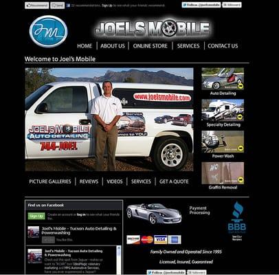 Client Site - Joel's Mobile