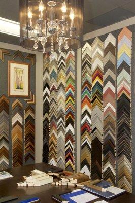 With over 1,200 carefully selected mouldings, we'll find the perfect frame for your treasured piece.