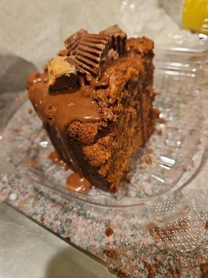 My peanut Butter and chocolate pound cake