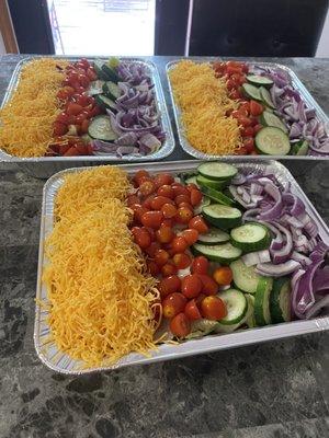 Classic House Salad. Available for catering.