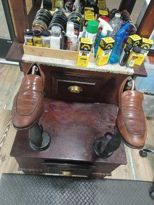 Luxury Shoe Restoration (Before)