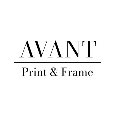 Avant Print and Frame Logo.