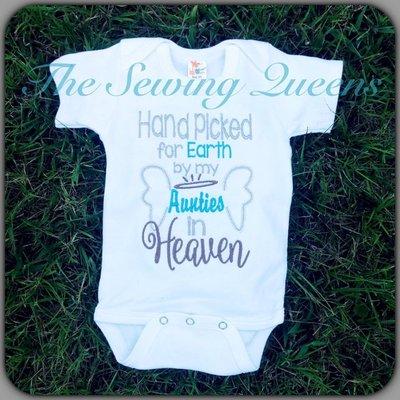 Custom Embroidered Infant Bodysuit $24