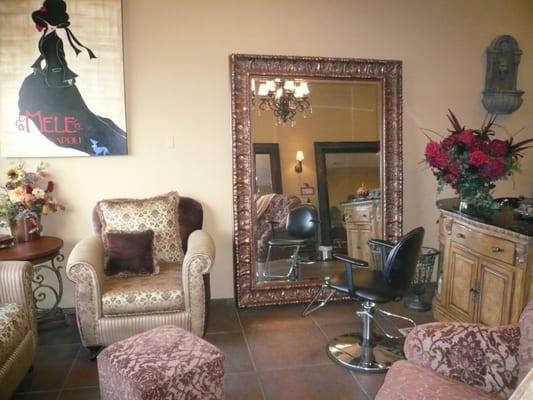 Bardot Boutique Hair Salon (Beautiful Salon Entry and Waiting Area