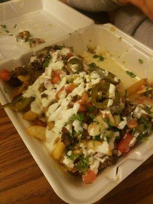 Bomb ass asada fries