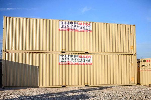 45-foot high cube storage containers for rent