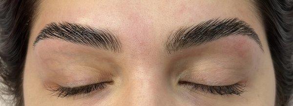 Brow Lamination & Tint. Brows can always be customized to YOUR style!