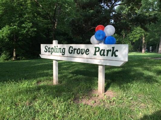 Park Sign on Grant St