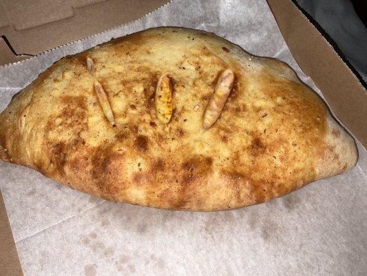 Cheese calzone