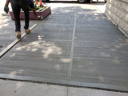 New Sidewalk