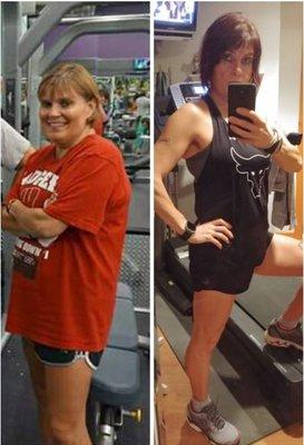 Client Mary Hennings Transformation after 3 years of Training with Alex!