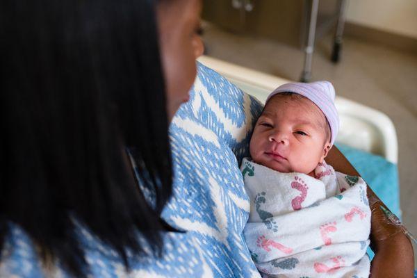 Charlie's Fresh 48 newborn session at a San Francisco Bay Area hospital