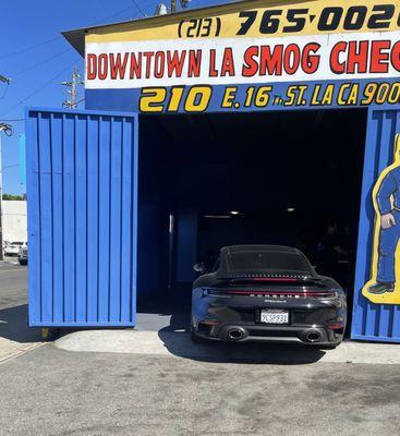 A Porsche showing up in my shop. How fancy.