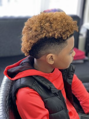 Young Boy Hair Highlights By Mary Dominican Beauty Salon #1