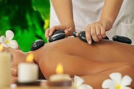 Hot stone massage