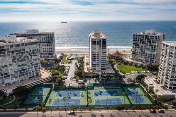 Coronado Shores (View of Pacific Ocean) & Tennis Courts