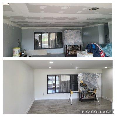 Living room remodel