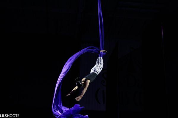 Aerial Silks at San Diego Circus Center