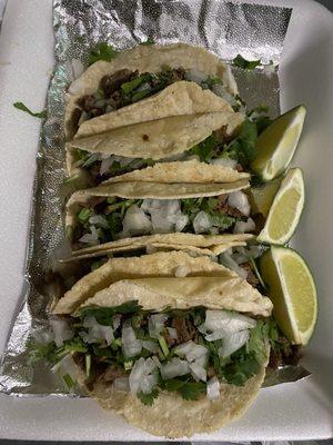 Steak tacos