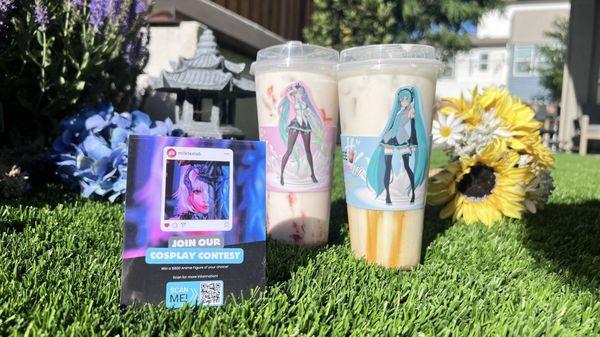 Join us for Boba Anime Month at Milk Tea Lab!