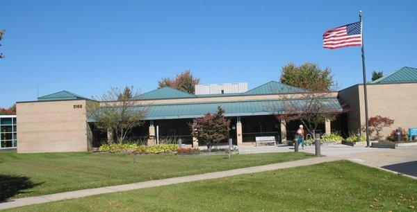 Waterford Township Public Library front view.