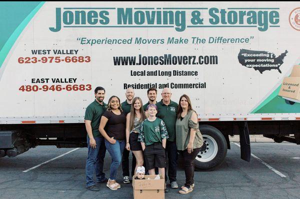 Family on an operated for over 35 years.
Voted Arizona's best Moving Company in the valley .