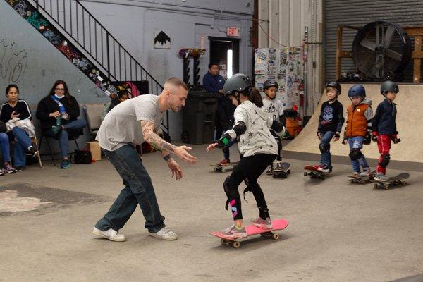 2nd Nature Skatepark Indoor Skateboard Lessons