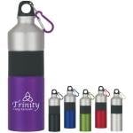 Dozens of different options available in water bottles, both stainless steel and plastic.