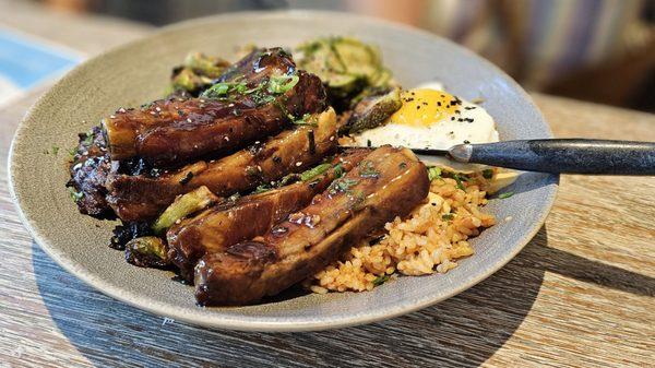 Korean BBQ Steak and Ribs