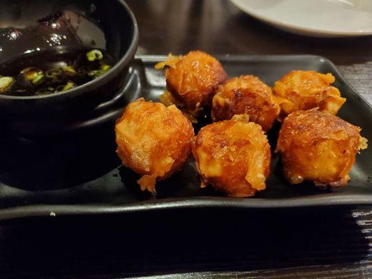 Shumai - fried shrimp dumplings