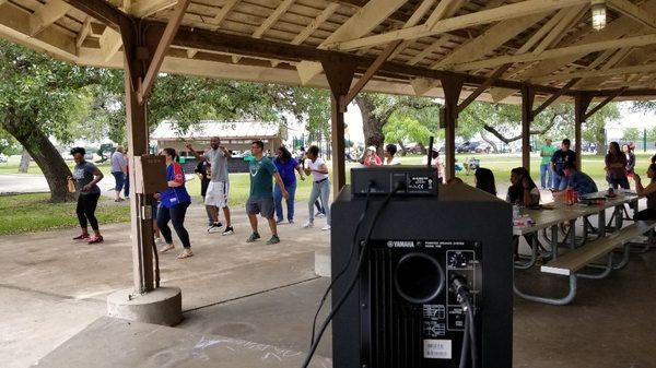 DJ event at Air Force Base