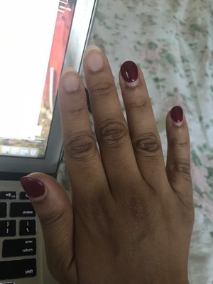 My nails after 3 weeks