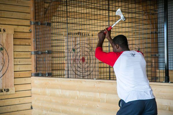 Once your try Axe Throwing at FlannelJax's you'll be hooked!