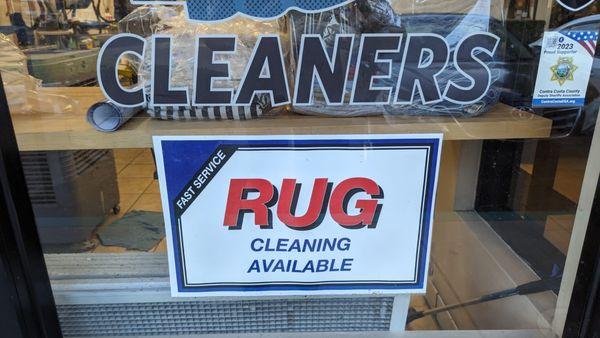 We service rugs of any size and welcome you to reach out for a quote!