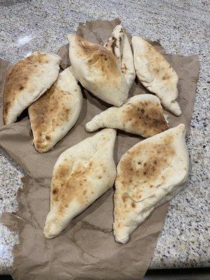 Football-shaped breads - SO GOOD...!!!