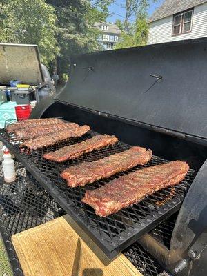 We've got a burning question that's hotter than our smoker on a Saturday afternoon: Are you a Baby Back Rib fan or a Spare Rib supporter?