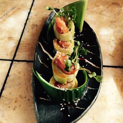 Cucumber maki.