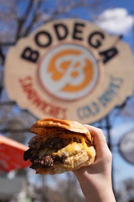 Double Bodega Burger