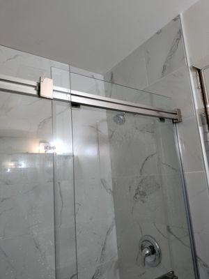 Shower Door Installation