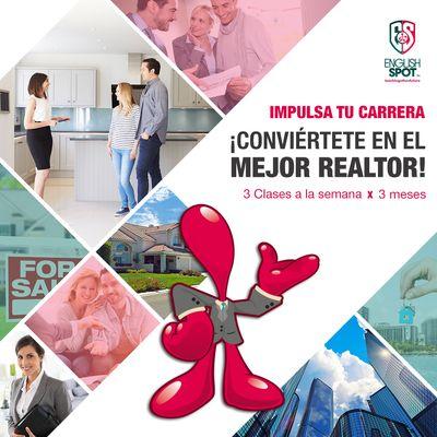 ¡Impulsa tu Carrera con nuestro curso de inglés para realtors! Con este curso mejorarás tu volabulario y técnicas de venta.