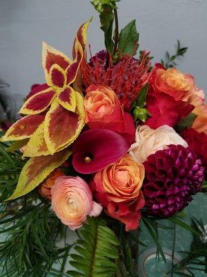 Fall Bridal Bouquet