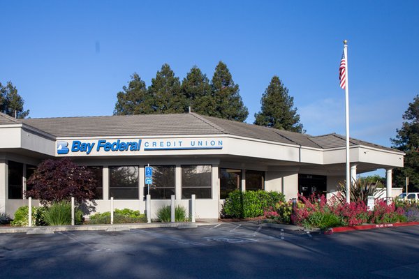 The outside of Bay Federal Credit Union in Capitola, CA