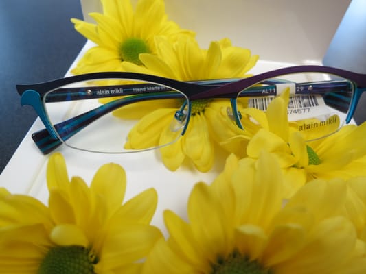 Couture Alain Mikli eyeglasses. Handmade in France by master artisans, only a limited number of each frame are produced.