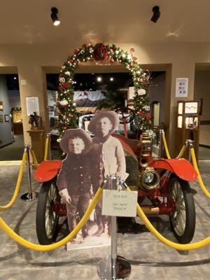 The Chisolm Trail Heritage Center Beautifully Decorated for the Holidays