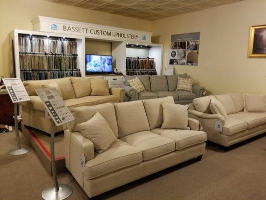 Flemings' Bassett Custom Upholstery