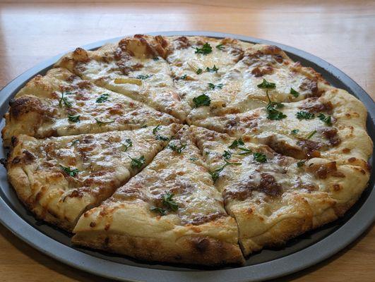 December special
French onion pizza